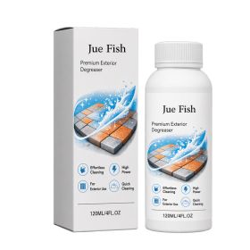 JUE FISH Premium Exterior Degreaser, 120ml, Cleaning Agent for Home Cleaning (Option: Default)