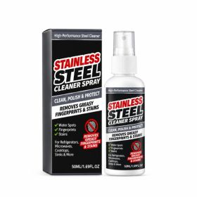 Stainless Steel Cleaner Spray, 50ml, Cleaning Agent for Home Cleaning (Option: Default)
